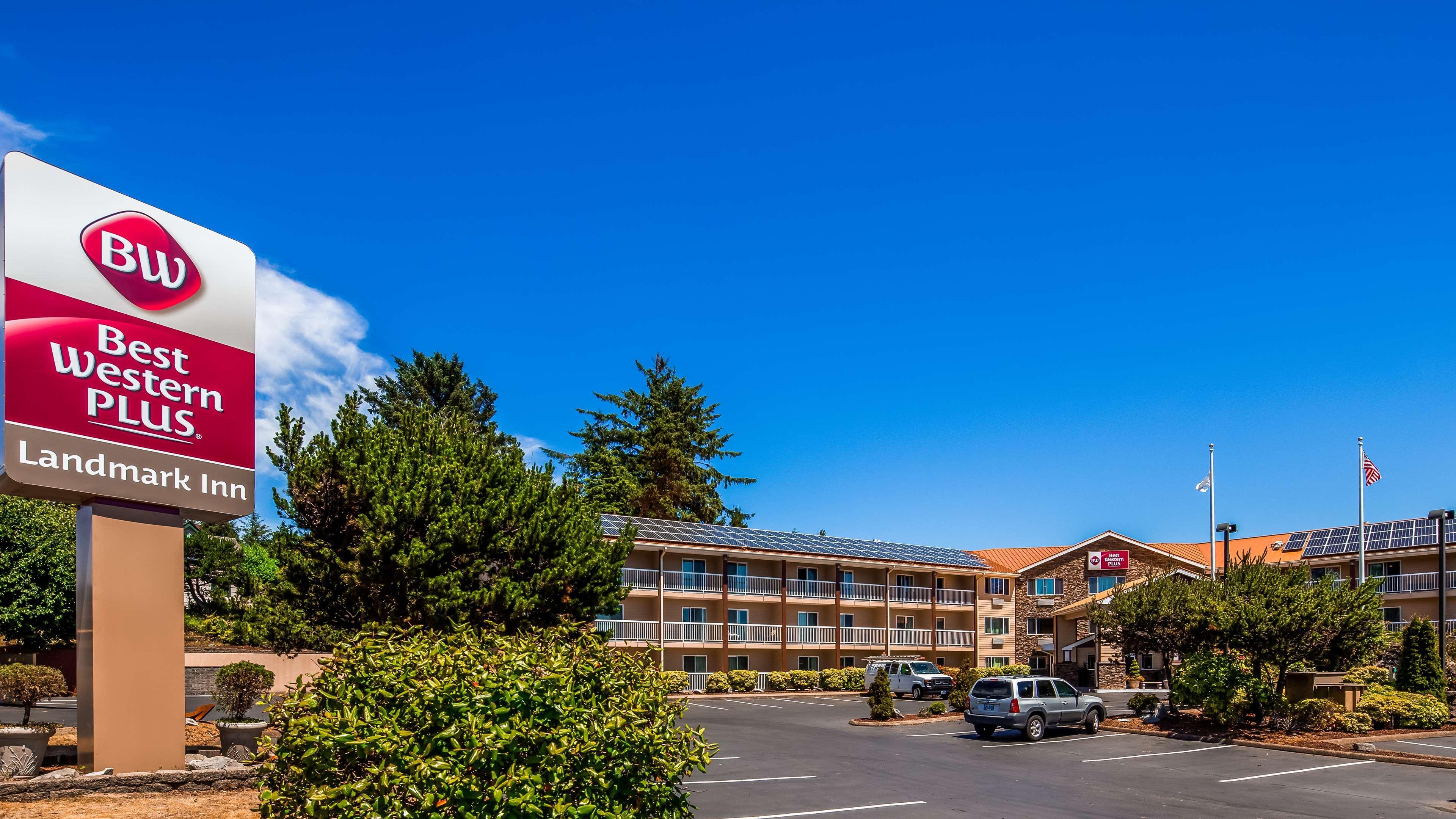 Best Western Plus Landmark Inn Линкольн-Сити Экстерьер фото